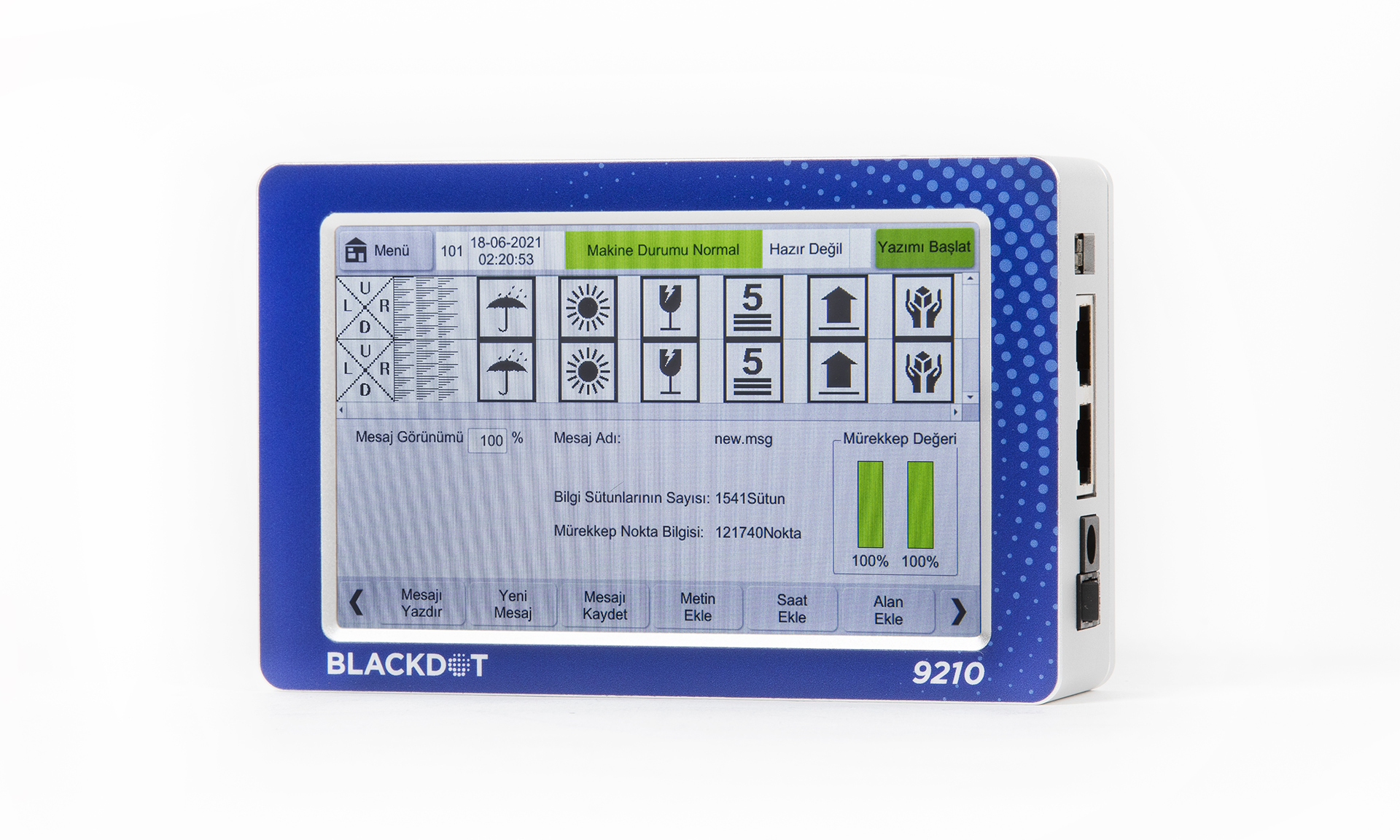 Blackdot-9210-termal-inkjet-kodlama-cihazi