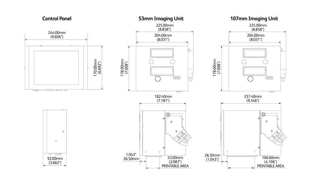 Videojet DataFlex 6420 Termal Transfer Yazıcı